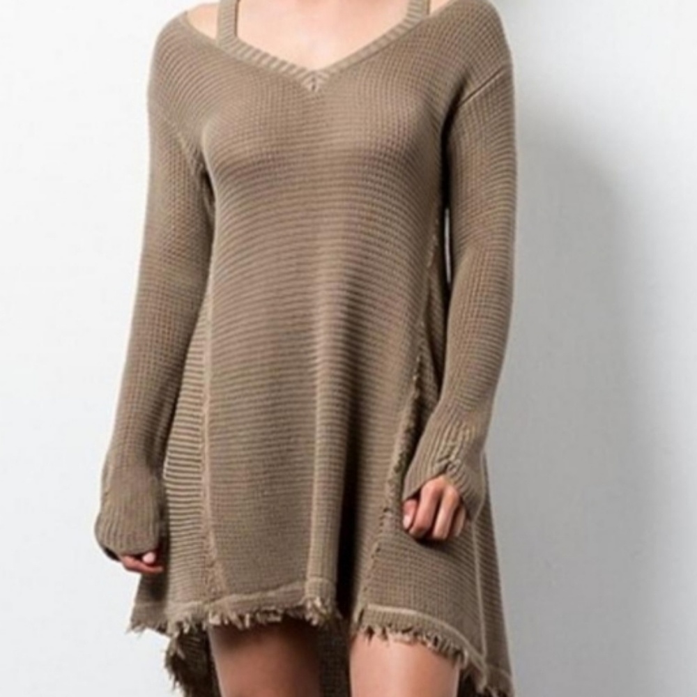 Casual knit dress